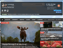 Tablet Screenshot of norvege-fr.com